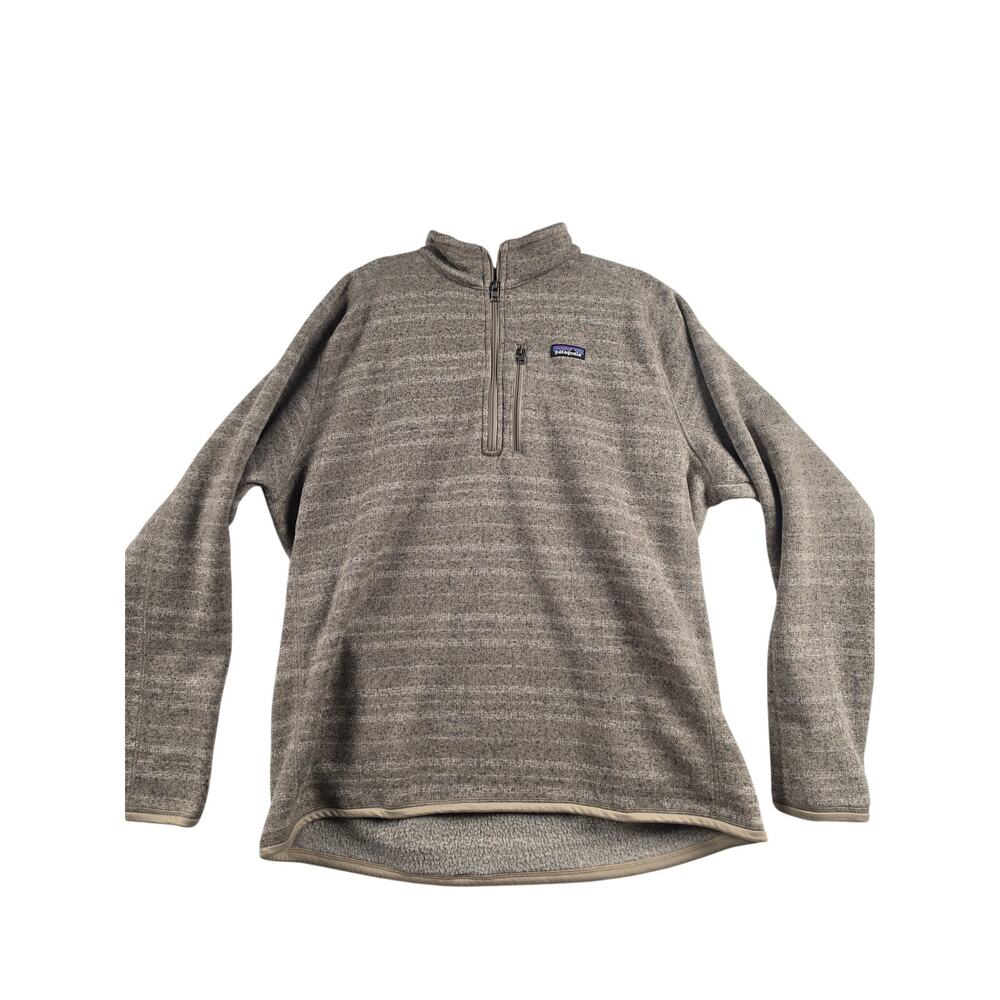 Patagonia Better Sweater 1/4 Zip Fleece Pullover Oatmeal Tan Men’s XXL 0124